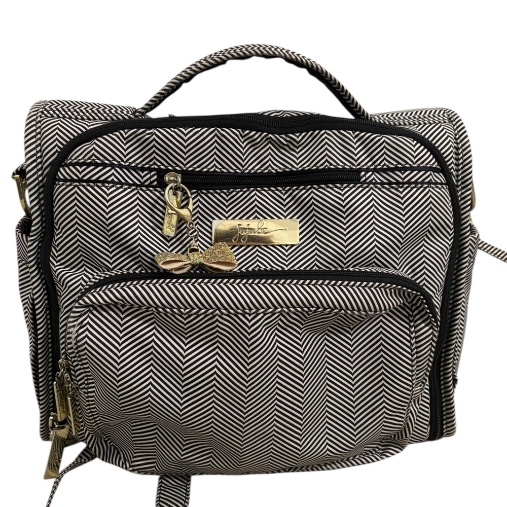 Ju-Ju-Be Chevron Patterned Baby Bag